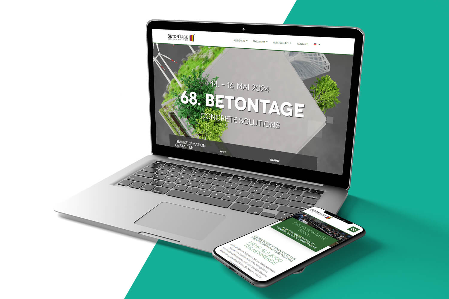 Die Webseite der BetonTage